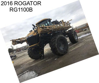 2016 ROGATOR RG1100B