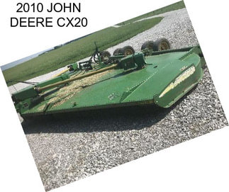 2010 JOHN DEERE CX20