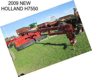 2009 NEW HOLLAND H7550