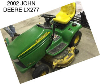 2002 JOHN DEERE LX277