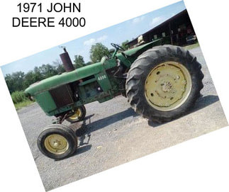 1971 JOHN DEERE 4000
