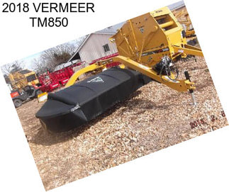 2018 VERMEER TM850