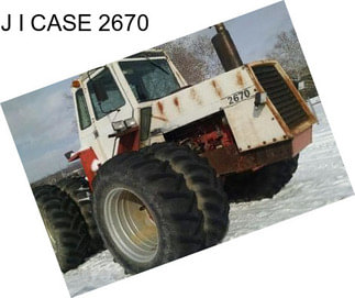 J I CASE 2670