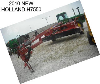 2010 NEW HOLLAND H7550