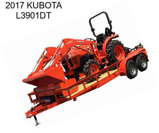 2017 KUBOTA L3901DT