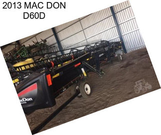 2013 MAC DON D60D