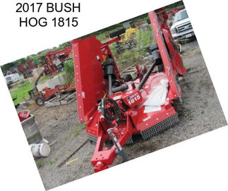 2017 BUSH HOG 1815