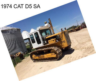 1974 CAT D5 SA