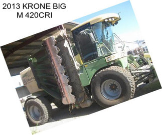 2013 KRONE BIG M 420CRI