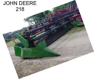 JOHN DEERE 218