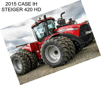 2015 CASE IH STEIGER 420 HD