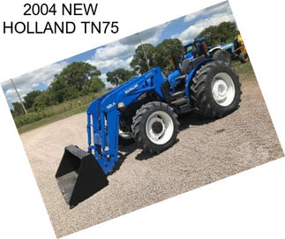 2004 NEW HOLLAND TN75