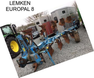 LEMKEN EUROPAL 8