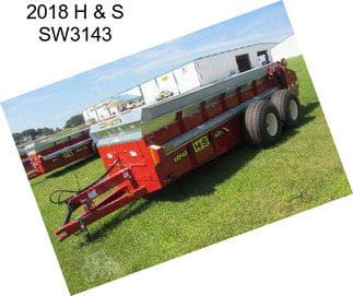 2018 H & S SW3143