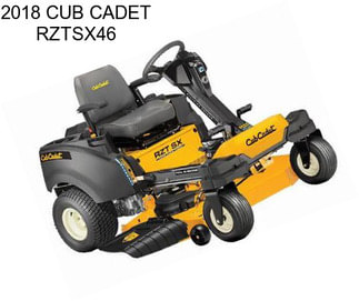 2018 CUB CADET RZTSX46