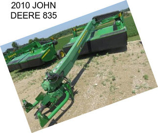 2010 JOHN DEERE 835