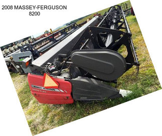 2008 MASSEY-FERGUSON 8200