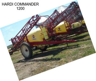 HARDI COMMANDER 1200