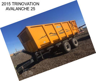 2015 TRINOVATION AVALANCHE 25