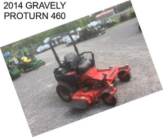 2014 GRAVELY PROTURN 460