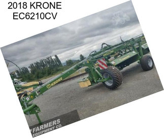 2018 KRONE EC6210CV