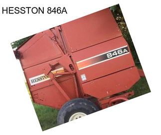 HESSTON 846A