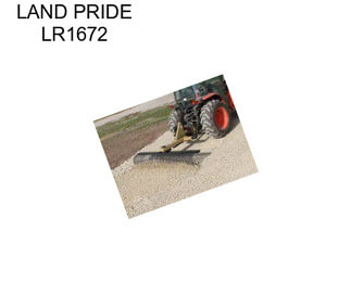 LAND PRIDE LR1672