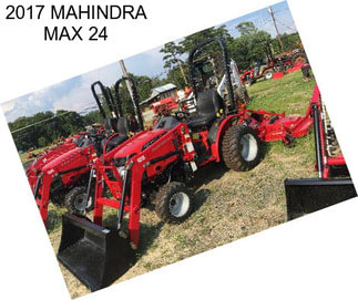 2017 MAHINDRA MAX 24