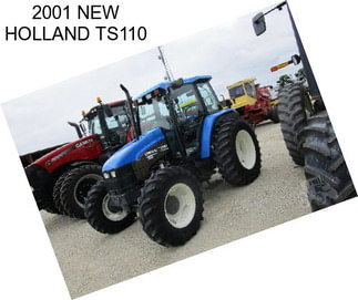 2001 NEW HOLLAND TS110