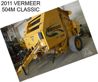 2011 VERMEER 504M CLASSIC