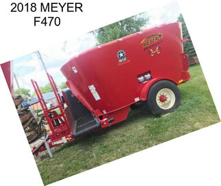 2018 MEYER F470