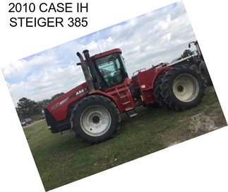 2010 CASE IH STEIGER 385