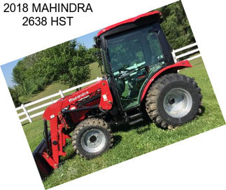 2018 MAHINDRA 2638 HST