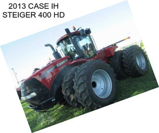 2013 CASE IH STEIGER 400 HD