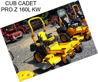 CUB CADET PRO Z 160L KW