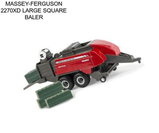 MASSEY-FERGUSON 2270XD LARGE SQUARE BALER