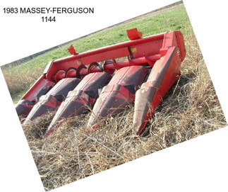 1983 MASSEY-FERGUSON 1144