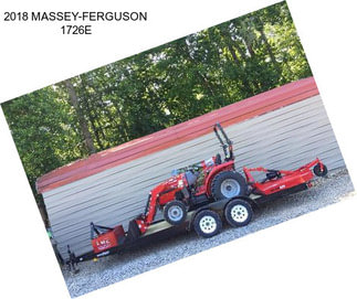 2018 MASSEY-FERGUSON 1726E