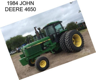 1984 JOHN DEERE 4650