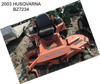 2003 HUSQVARNA BZ7234