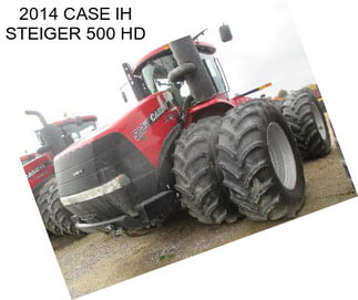 2014 CASE IH STEIGER 500 HD