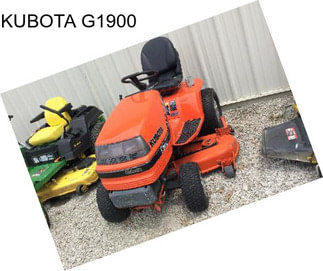 KUBOTA G1900