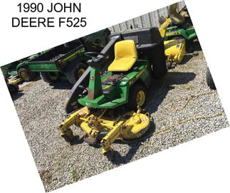 1990 JOHN DEERE F525