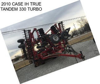 2010 CASE IH TRUE TANDEM 330 TURBO