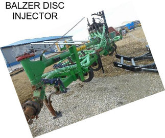 BALZER DISC INJECTOR