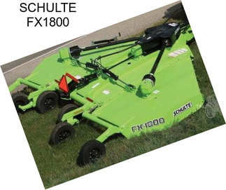 SCHULTE FX1800