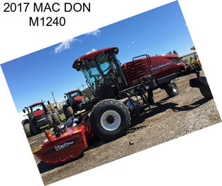 2017 MAC DON M1240