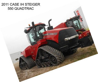 2011 CASE IH STEIGER 550 QUADTRAC