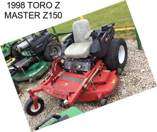 1998 TORO Z MASTER Z150
