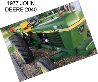 1977 JOHN DEERE 2040